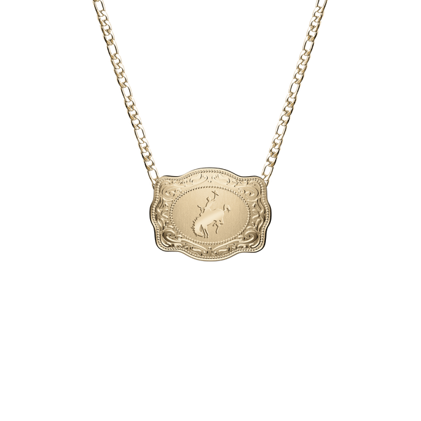 Bronc Buckle Necklace