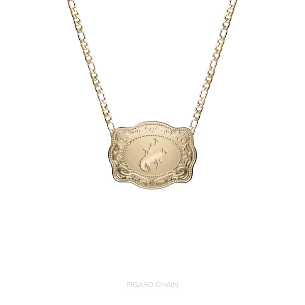 Bronc Buckle Necklace