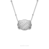 Checkered Buckle Necklace