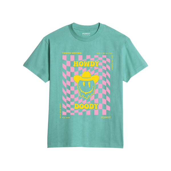 Checkered Howdy Doody Short Sleeve