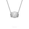 Initial Buckle Necklace