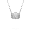 Lone Wolf Buckle Necklace