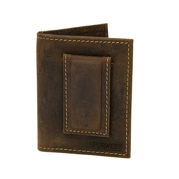 SPURWEST Money Clip Wallet